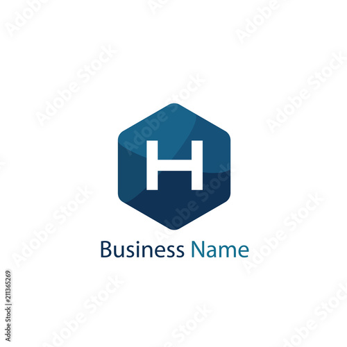 Free Download Letter H Logo Template Design - GFXLoad