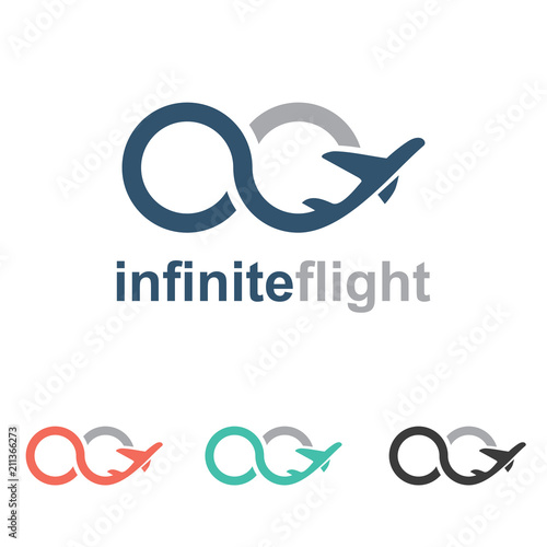 Infinity Flight Travel Agency Symbol