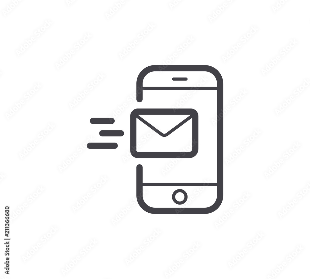 Email Line Icon. Editable Stroke Email Line Icon. Editable Stroke