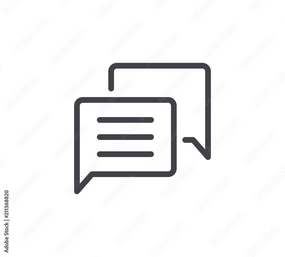 Communication Line Icon. Editable Stroke. Communication Line Icon. Editable Stroke.