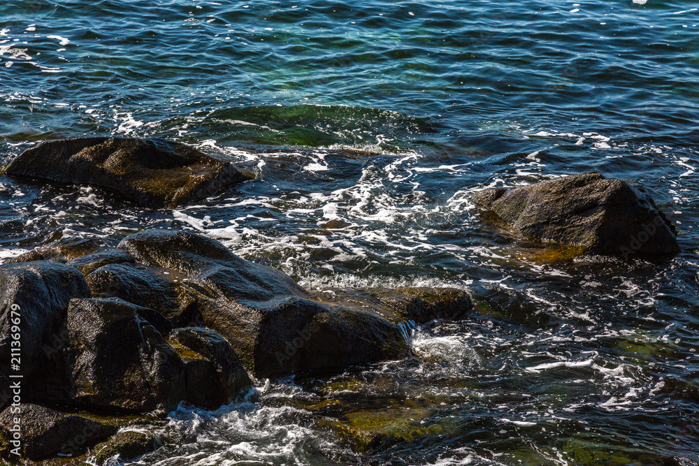 Obraz premium Rocks in the sea
