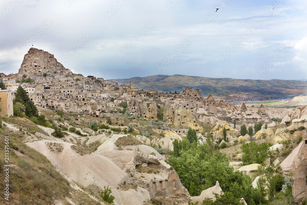Special stone formation of Cappadocia, Nevsehir, Turkey.