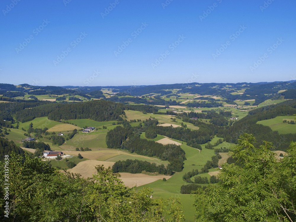 Landscape, panorama, Austria