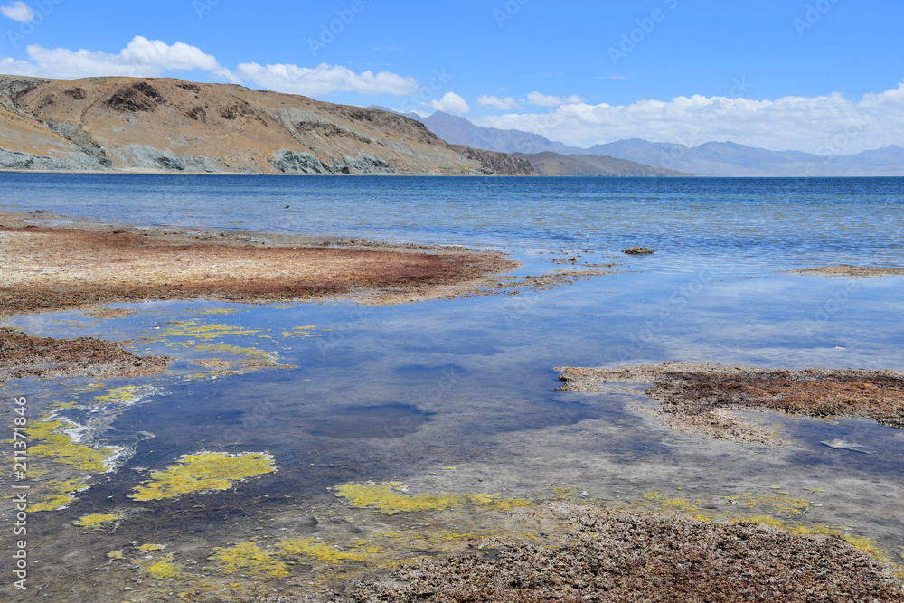 China, Tibet, the sacred lake for Buddhists Manasarovar