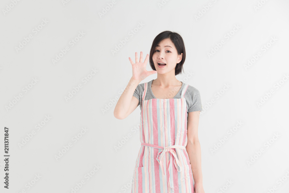 主婦・白バック 主婦・白バック