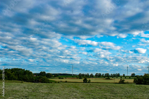 Blaue Wolken