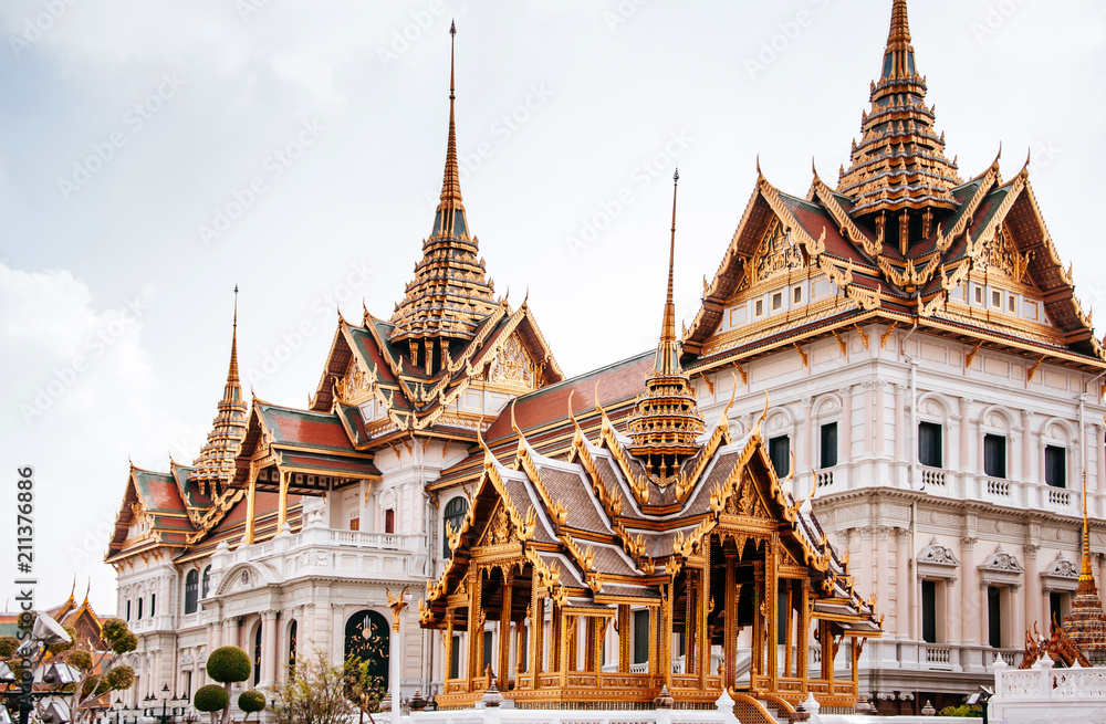 Chakri Maha Prasart throne hall, main throne hall of Grand Palace, Bangkok, Thailand