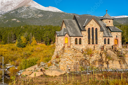 Chapel on the Rock near Estes Park in Colorado