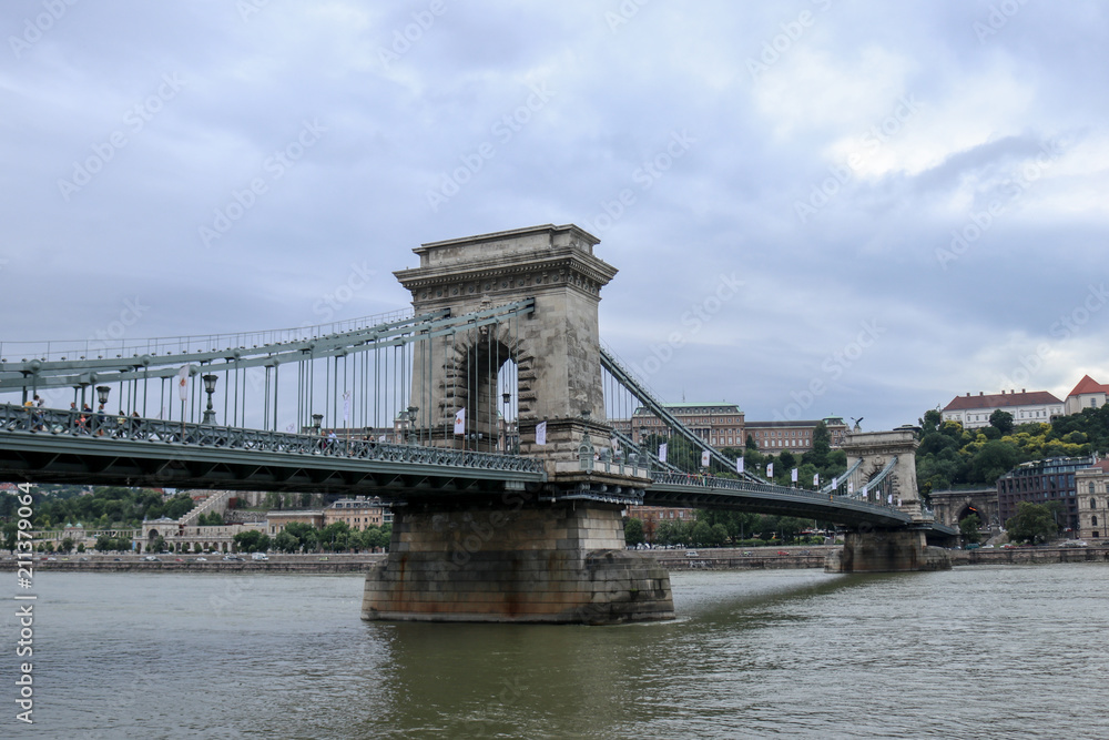 Obraz premium Budapest Chain Bridge