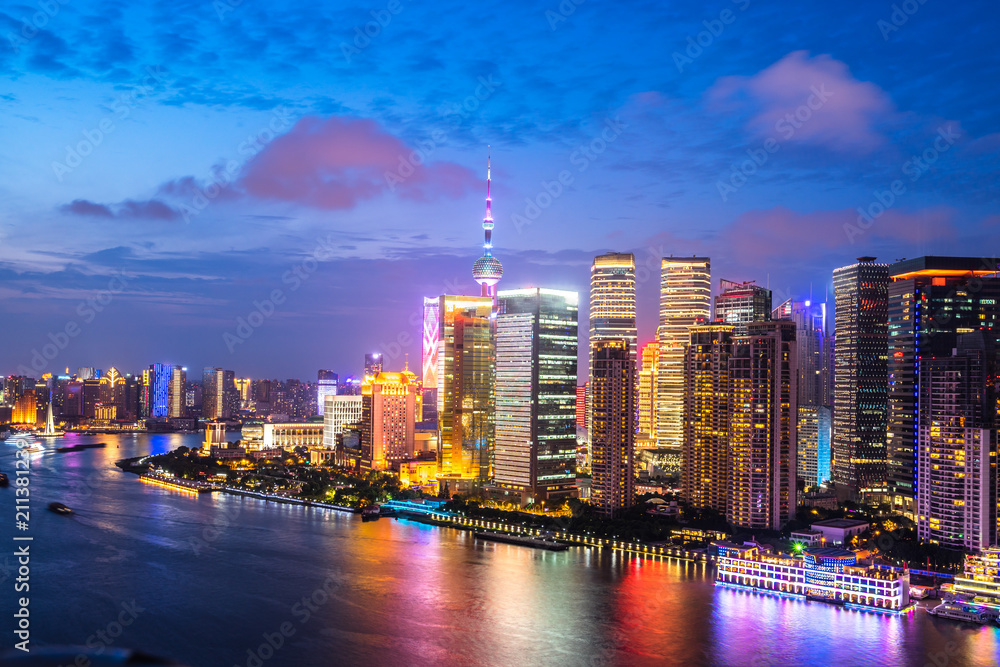 Obraz premium panoramę miasta