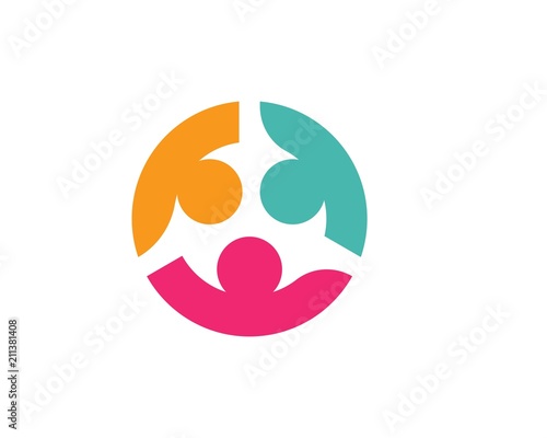 community care Logo template