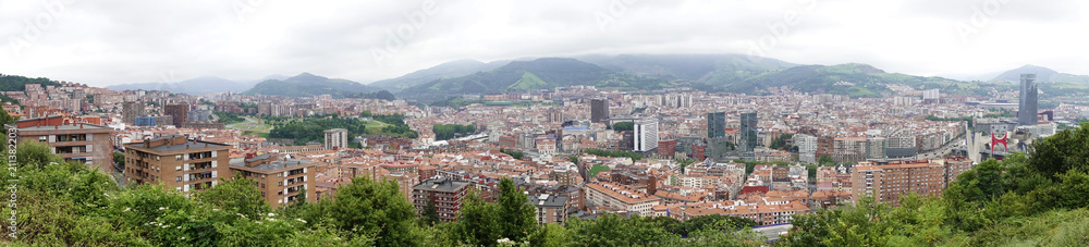 Bilbao panoramic views.