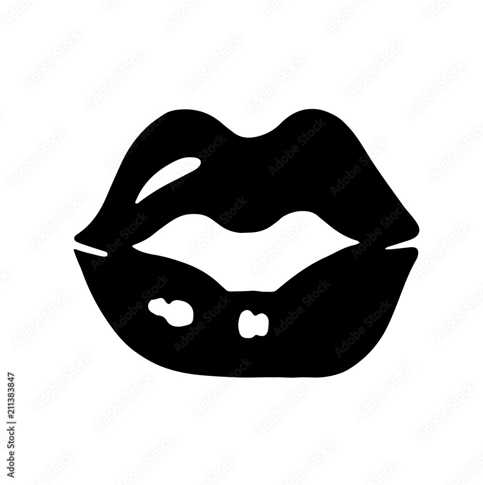 Hand drawn fashion icon Hand drawn fashion icon