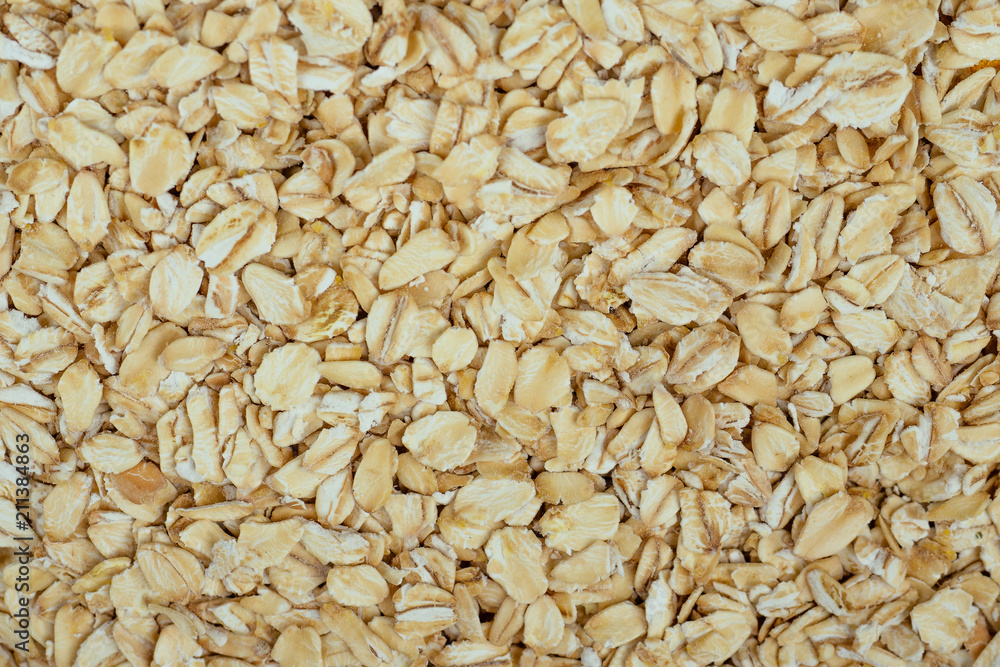 texture of oatmeal close-up for background texture of oatmeal close-up for background