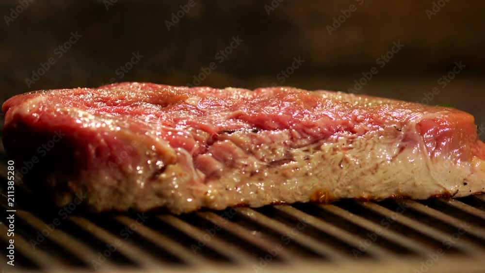 BBQ, Grill, steak, pork with blood BBQ, Grill, steak, pork with blood
