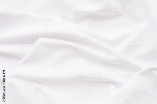 White background, Close up texture of white fabric or fabric texture use for web design and fabric background