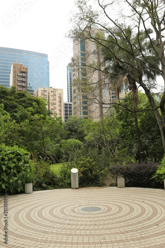 Parc de Kowloon à Hong Kong