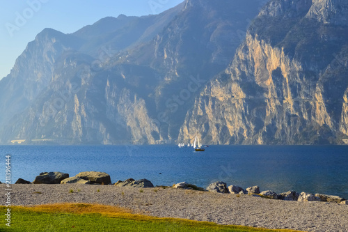 Italy, Lake Garda, Riva del Garda, landscape