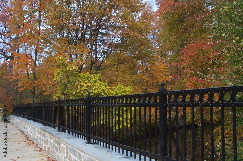 Fall Foliage Bridge Fall Foliage Bridge