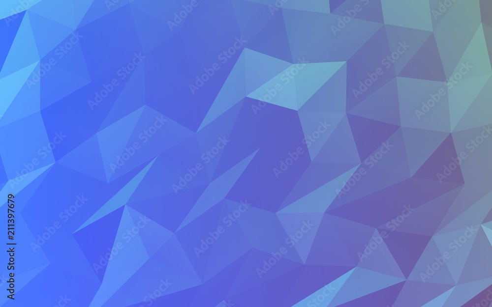 Abstract triangle geometrical blue background. Geometric origami style with gradient. 3D illustration Abstract triangle geometrical blue background. Geometric origami style with gradient. 3D illustration