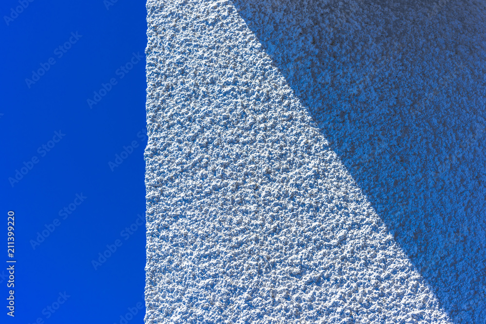 Simple shapes: sky, wall, shadow_3 Simple shapes: sky, wall, shadow_3