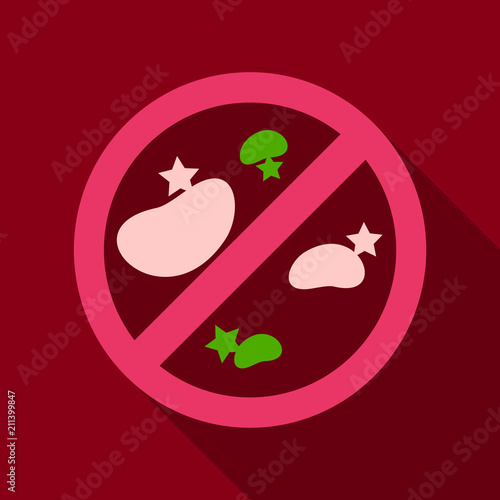 Bacteria and germs colorful set, micro-organisms disease-causing objects, different types, bacteria, viruses, fungi, protozoa. Vector flat style cartoon illustration isolated on background