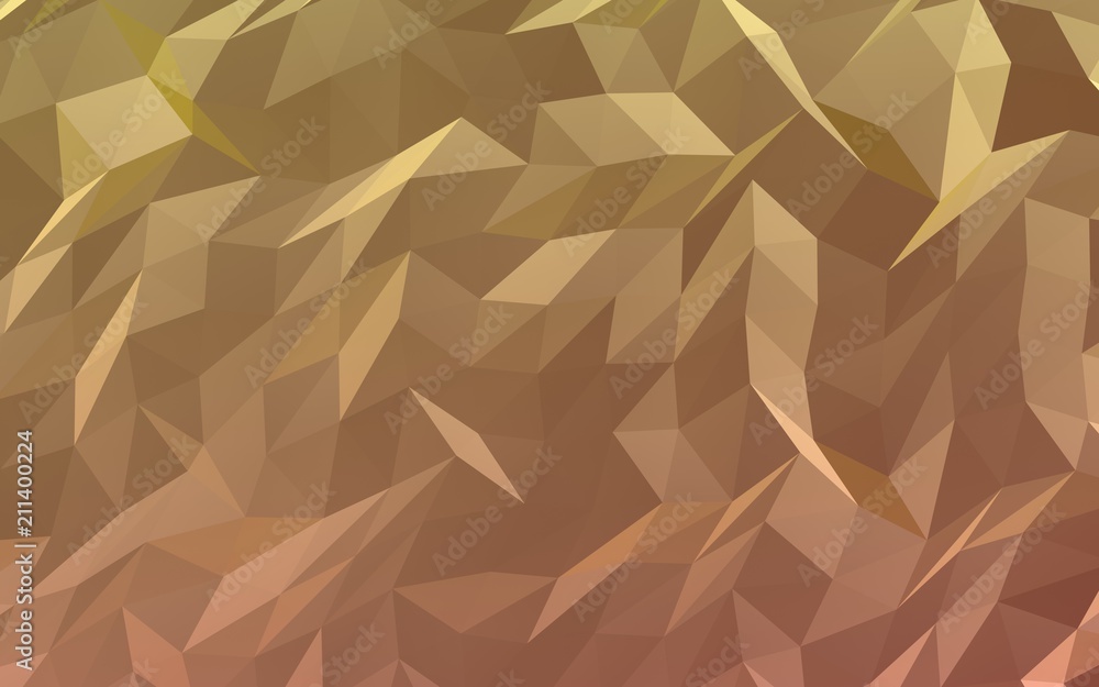 Abstract triangle geometrical orange background. Geometric origami style with gradient. 3D illustration Abstract triangle geometrical orange background. Geometric origami style with gradient. 3D illustration
