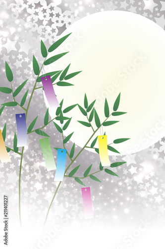#Background #wallpaper #Vector #Illustration #design #Image #Japan #china #Asia #free_size #背景 #壁紙 #ベクター #イラスト #無料 #無料素材 #バックグラウンド #フリー素材 #和風素材 #日本 背景壁紙,和風素材,七夕飾り,祭り,伝統,短冊,笹の葉,初夏の行事,星屑,天の川,星屑,キラキラ,七月