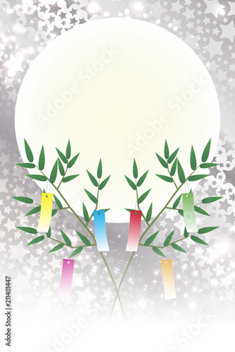 #Background #wallpaper #Vector #Illustration #design #Image #Japan #china #Asia #free_size #背景 #壁紙 #ベクター #イラスト #無料 #無料素材 #バックグラウンド #フリー素材 #和風素材 #日本 背景壁紙,和風素材,七夕飾り,祭り,伝統,短冊,笹の葉,初夏の行事,星屑,天の川,星屑,キラキラ,七月