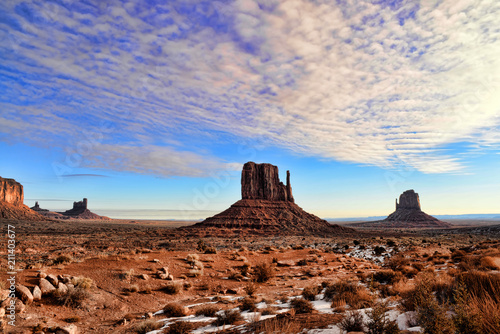 Early Morning Monument Valley Arizona Navajo Nation