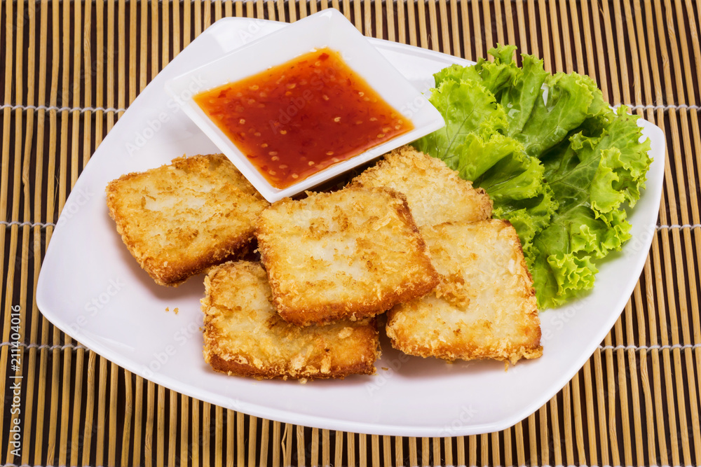 Fish fride with vegetable Fish fride with vegetable