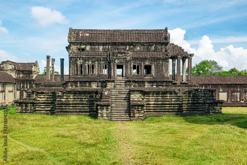 North Thousand God Library in Angkor Wat, Cambodia.