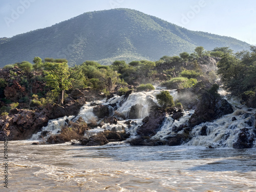 Beautiful Epupa falls on the Kunene River, Namibia