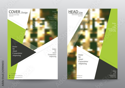 Annual report brochure Flyer design Layout template  size A4  Leaflet cover presentation