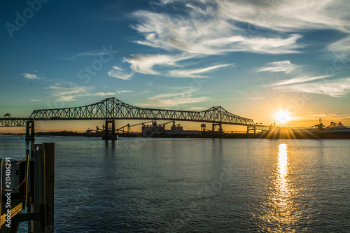 Interstate 10 Bridge over Mississippi River in Baton Rouge