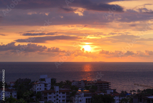 sunset in Old Puerto Vallarta © Christopher