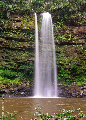 Ginseng waterfall in Maliau Basin Sabah Lost World  Malaysia