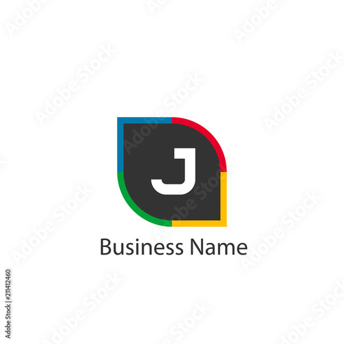 Letter J Logo Template Design