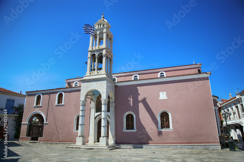 Fototapeta Naklejka Na Ścianę i Meble -  Cathedral of the Three Hierarchs on Skiathos island, Greece