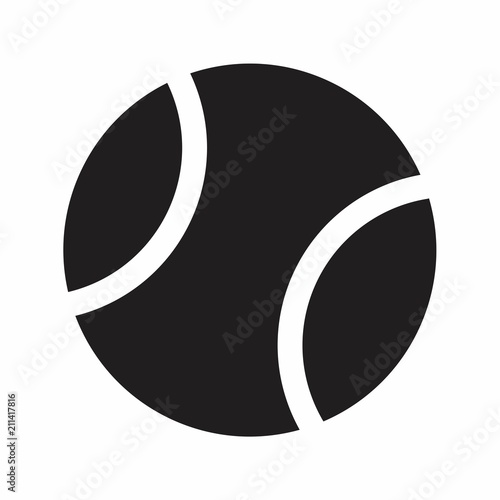 Tennis ball illustration