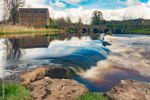 Castletown Mill and Weir, Laois, Ireland photo
