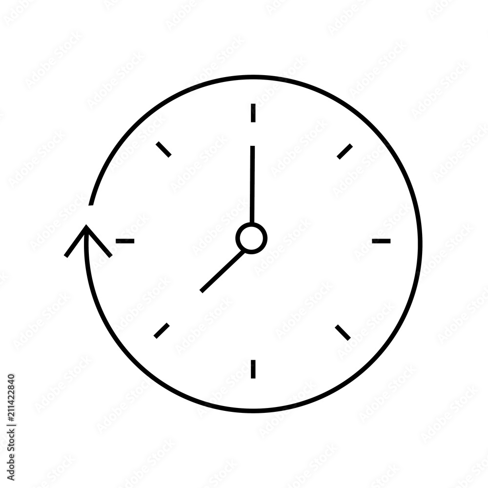 Abstract clock object Abstract clock object