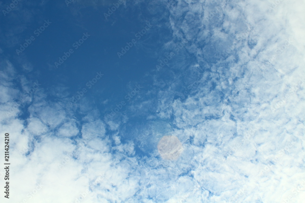 Beautiful natural cirrus clouds. Wonderful sky. Background. Landscape. Beautiful natural cirrus clouds. Wonderful sky. Background. Landscape.