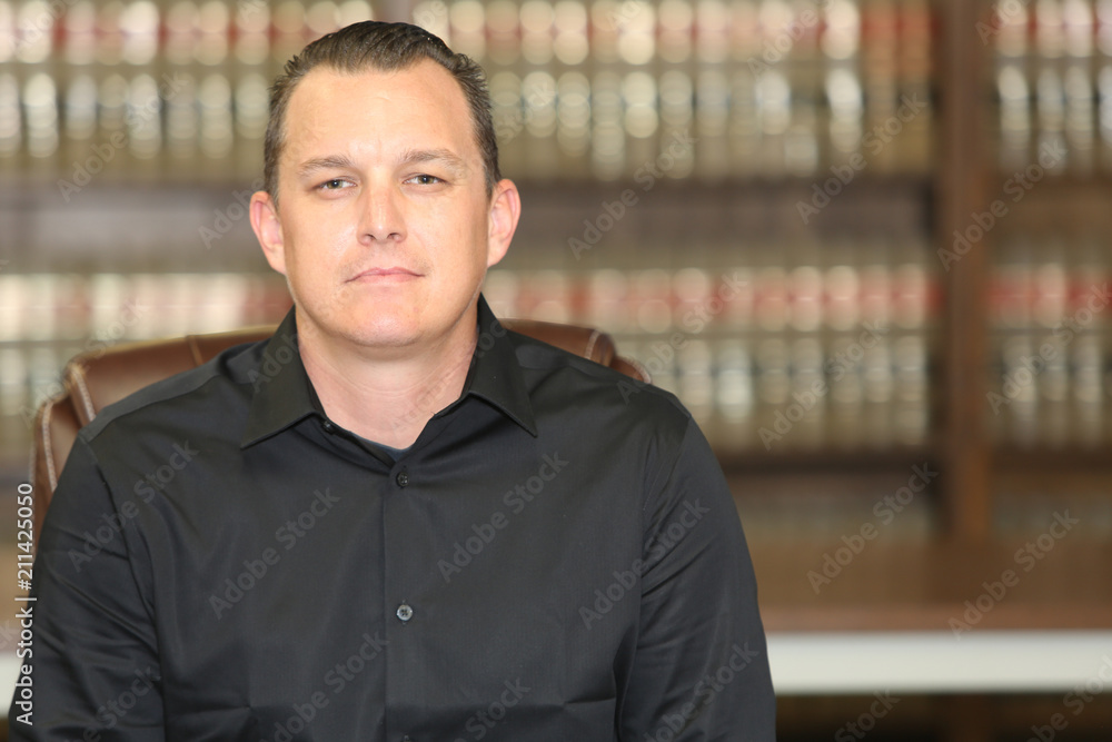 Portrait of a professional man. A lawyer in law office. Portrait of a professional man. A lawyer in law office.