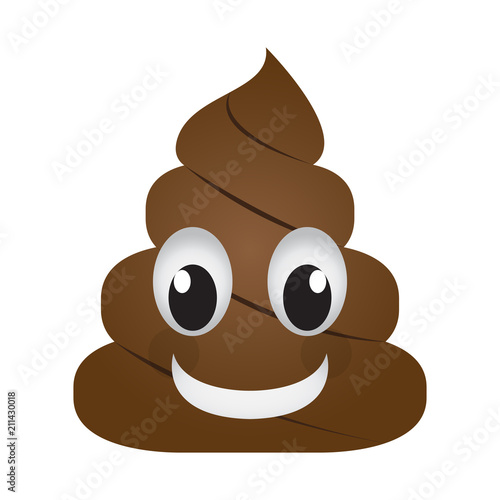 Happy poop emoji