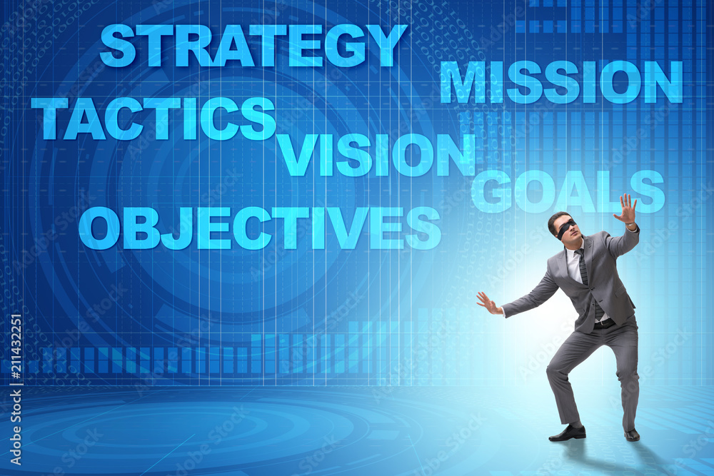 Businessman cannot understand corporate strategy Businessman cannot understand corporate strategy