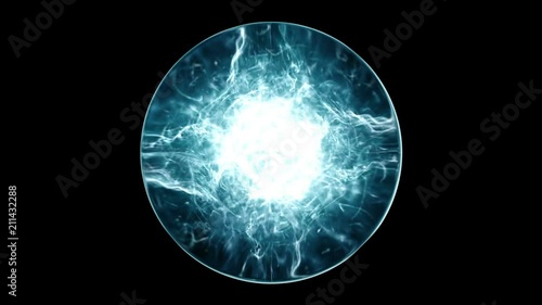 Alien and bright sphere