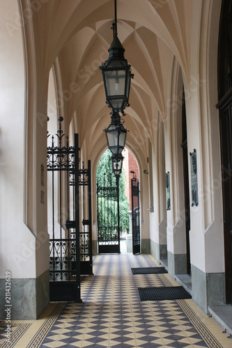 Jagiellonen Universität 1364, Eingang