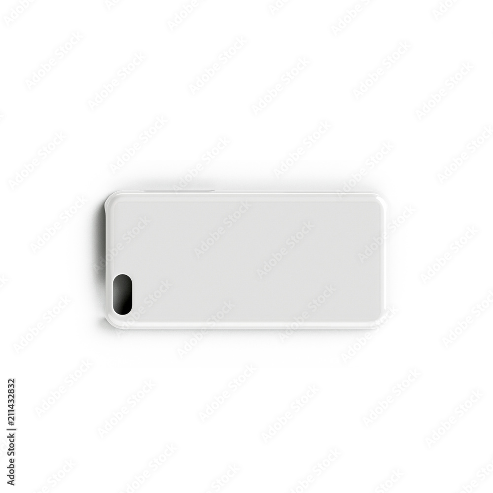 Blank Phone case on a white background Blank Phone case on a white background