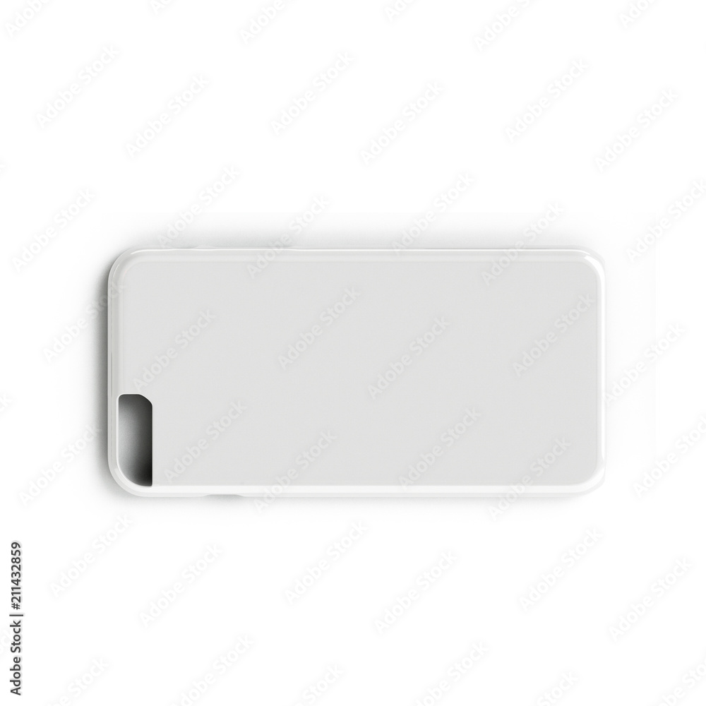 Blank Phone case on a white background Blank Phone case on a white background
